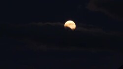 The moon near Ny Alesund in Svalbard, Norway News Clip