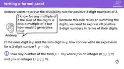 Writing a proof Instructional Video