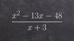 Learn how to use long division to divide two polynomials the easy way Instructional Video
