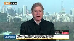 Komatsu, Hitachi Construction Fall After Caterpillar Earnings Miss News Clip