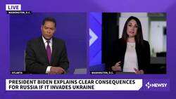 President Biden Warns Russian President Against Ukraine Invasion News Clip