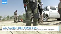 U.S., Taliban Sign Peace Deal Looking To End America's Longest War News Clip