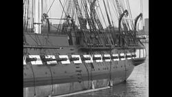 USS Constitution in Boston Harbor News Clip