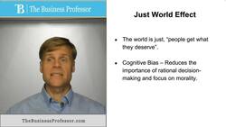 Just World Effect Instructional Video