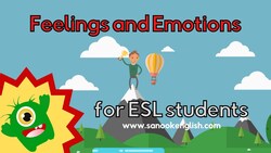 Feelings and Emotions Advanced Vocabulary for ESL students Instructional Video
