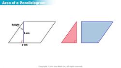 Area of a Parallelogram Instructional Video