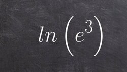 Pre-Calculus - Learn How To Evaluate a Natural Log Using the Rules of Logarithms Instructional Video