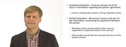Contract - Complete and Partial Integrations Instructional Video