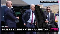 President Biden Visits Pennsylvania Shipyard News Clip