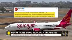 India monsoon: Heavy rains bring India to a standstill News Clip