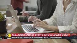 US Job Growth Slowing Even Without Data To Show It News Clip