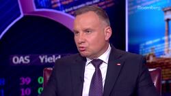 Poland's Duda on Banning Grain From Ukraine News Clip