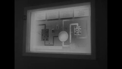 Exhibits from various nations at Atoms for Peace conference in old League of Nations building in Geneva News Clip