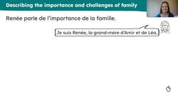 La valeur de la famille : feminine adjective agreement Instructional Video