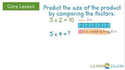 Predicting Products by Comparing Factors Instructional Video