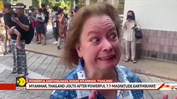 Myanmar, Thailand jolts after powerful 7.7-magnitude earthquake News Clip