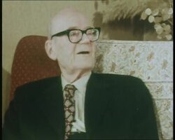 They Made News Prog 2 - Adolph Simon discusses his involvement in WWI Stock Footage