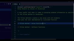JavaScript Mastery from Zero to Hero - Prepare for Coding Interviews - What is the Filter Method in JavaScript Instructional Video