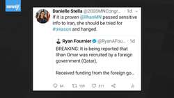 Rep. Omar's Republican Opponent Permanently Suspended From Twitter News Clip