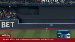 Blue Jays blow out Dodgers in World Series Game 1 News Clip
