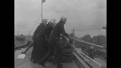 US Navy warship "Des Moines" stops at port of Hamburg, Germany News Clip