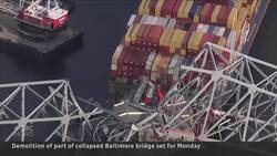 Baltimore bridge demolition delayed by weather News Clip