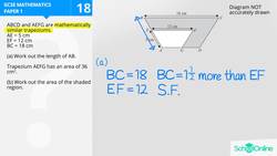 GCSE Secondary Maths Age 13-17 - Geometry & Measures: Similar Shapes - Explained Instructional Video