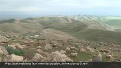 Palestinians in West Bank’s Jordan Valley fear Israeli annexation News Clip