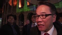 Protest against death penatly at Colosseum in Rome Instructional Video