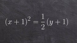Learn how to find the focus and directrix of a parabola in conic sections Instructional Video