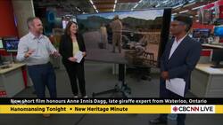 Canadian giraffe expert honoured in new Heritage Minute | Hanomansing Tonight News Clip