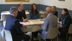 The Duke and Duchess of Cambridge visit Ukrainian Cultural Centre in London News Clip