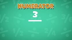 I WONDER - What Is The Numerator And Denominator In Fractions? Instructional Video
