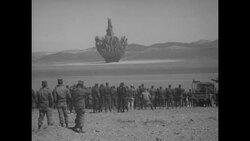 Nevada underground test site in Yucca Flat News Clip