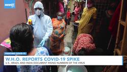 WHO Reports Largest Single-Day Increase In COVID-19 Cases News Clip