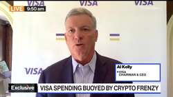 Visa CEO on Return to Office, Debit Trends, Simone Biles News Clip