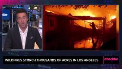 Wildfires Scorch Thousands of Acres in Los Angeles News Clip