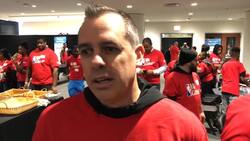 Obama makes surprise appearance at NBA event News Clip