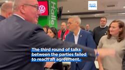 Volkswagen workers' union threatens to shut down production plants in strike after talks collapse News Clip