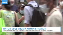 TikTok Suing Trump Administration Over Banning Of Video App News Clip