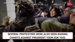 Clashes In Seoul: Thousands Fight With Troops After Emergency Imposed In South Korea | Watch News Clip