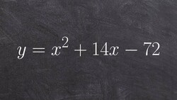 Solve by factoring when a=1 Instructional Video