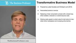 Transformative Business Model Instructional Video