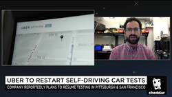 Uber to Restart Self-Driving Car Tests News Clip