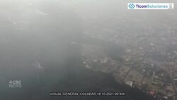 Large tracts of La Palma, Spain, scarred by lava flows News Clip