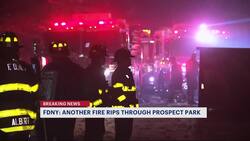 FDNY: Brush fire erupts in Prospect Park News Clip