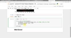 Create a computer vision system using decision tree algorithms to solve a real-world problem : [Activity] Code to obtain color histogram Instructional Video