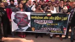 CLEAN : Bezos promises $1 billion in bid to see off Indian e commerce storm News Clip