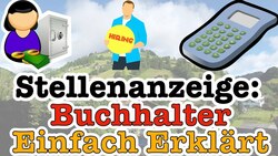 Accountant Job Advertisement: Reading Comprehension for German Learners with Explanation Instructional Video