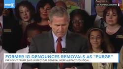 Former NSA Inspector General: Trump Wants 'Lapdogs For Watchdog Job' News Clip